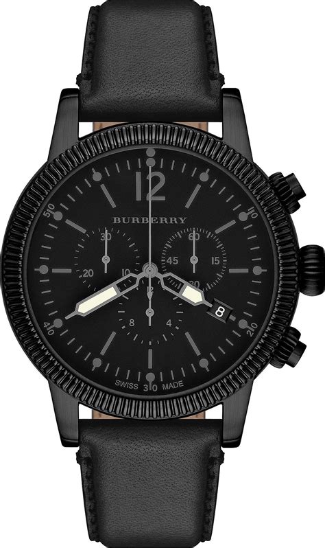 [ w/Box ] BURBERRY BU7827 42mm Swiss Made Chronograph 